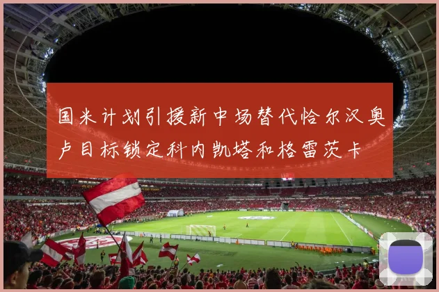 国米计划引援新中场替代恰尔汉奥卢目标锁定科内凯塔和格雷茨卡